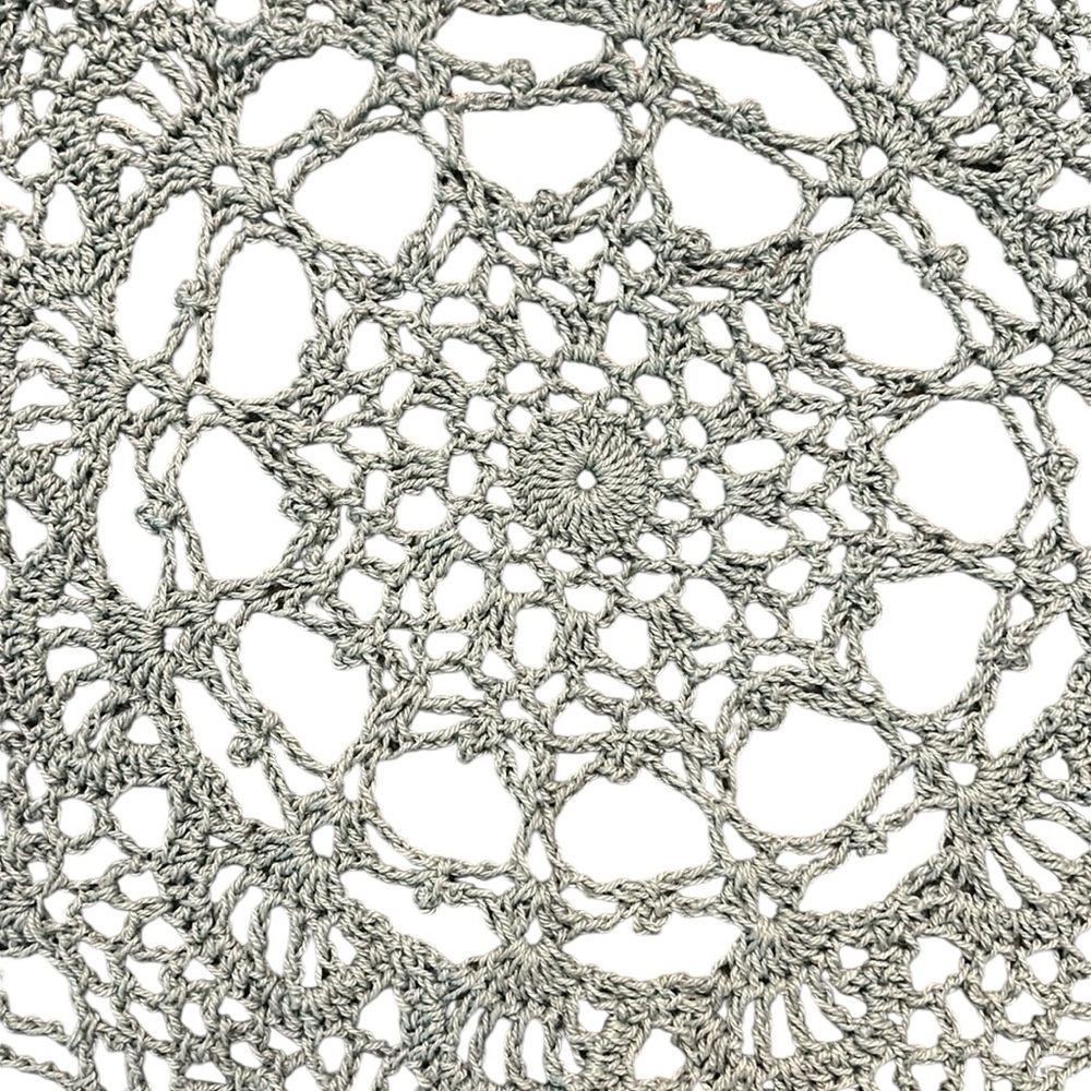 Round Crochet Doily - Picture 10 of 11